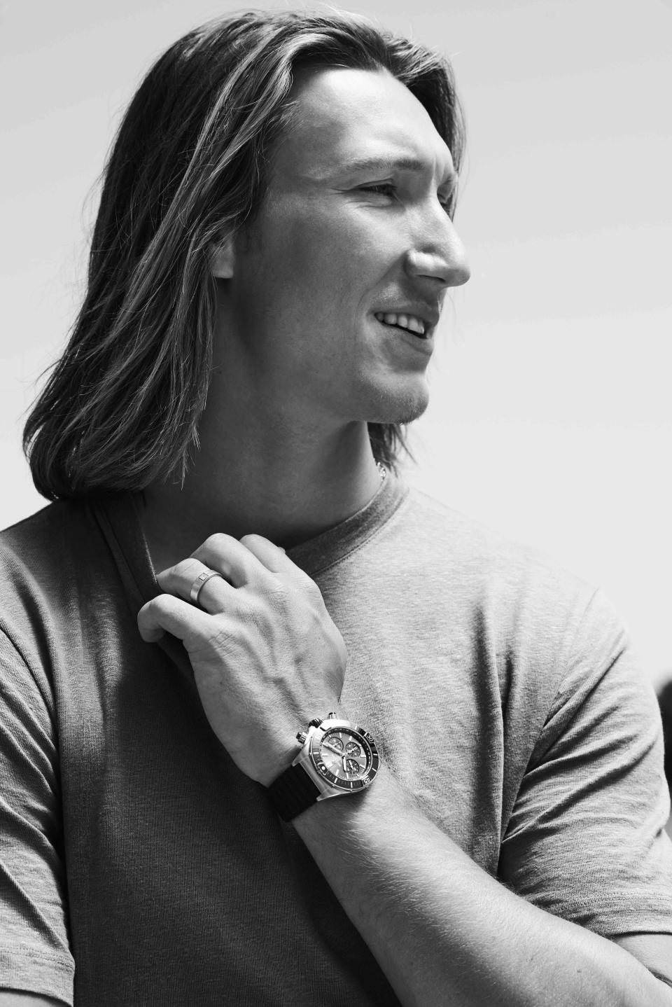 Trevor Lawrence for Breitling. - Credit: Courtesy of Breitling