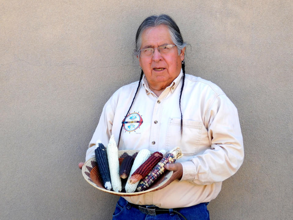 Clayton Brascoupe is a co-founder of the Traditional Native American Farmers Association, which donates seeds to home farmers. (Courtesy Clayton Brascoupe)