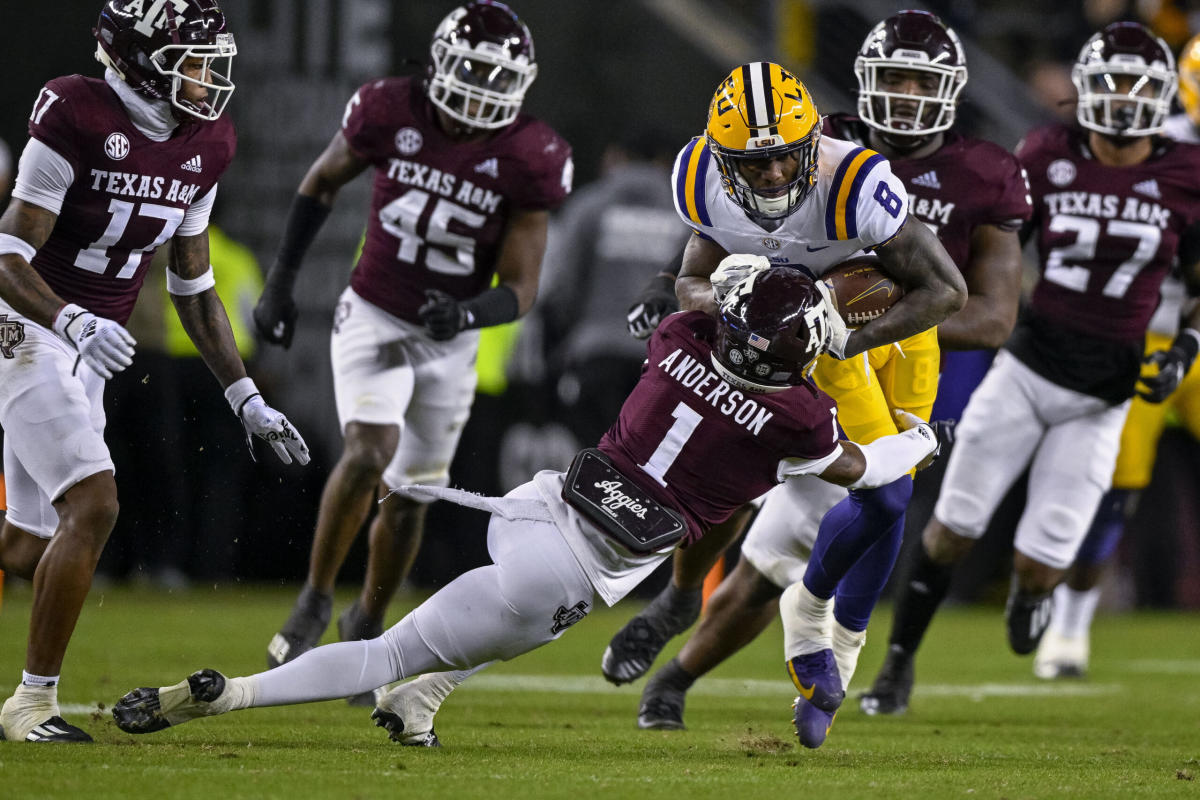 Texas A&M vs. LSU kickoff time and TV channel information announced