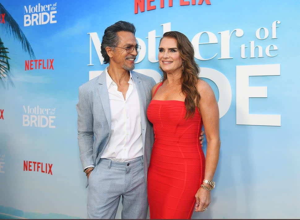 Benjamin Bratt and Brooke Shields at the Los Angeles special screening of 