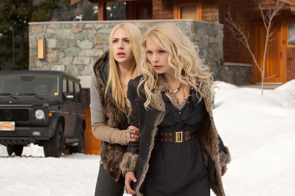 Casey LeBow and MyAnna Buring in Summit Entertainment's "The Twilight Saga: Breaking Dawn Part 2" - 2012