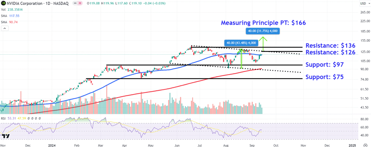 Check out these Nvidia price levels after recent stock price swings