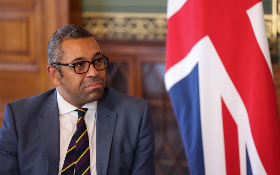 James Cleverly - Simon Dawson/No10 Downing Street