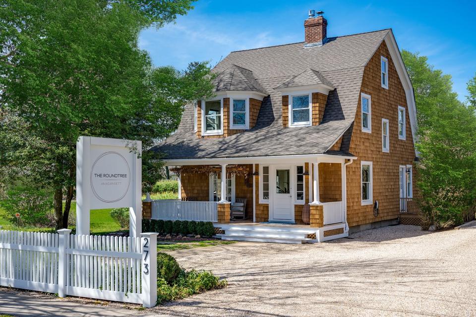 Front facade of The Roundtree, Amagansett