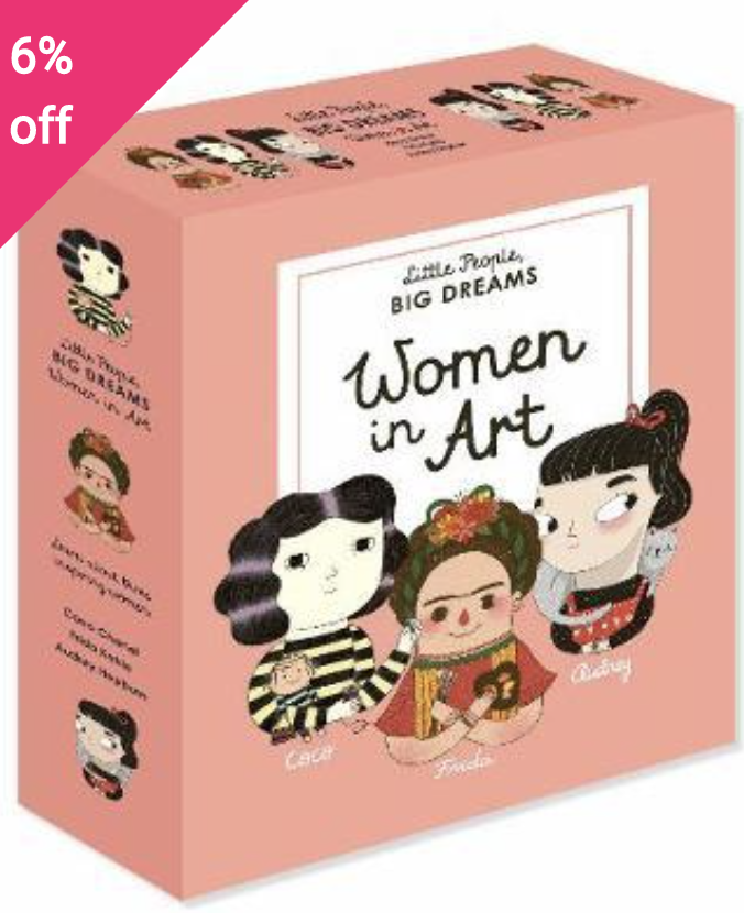 PHOTO: The Book Depository. Little People, BIG DREAMS: Women in Art by María Isabel Sánchez Vergara