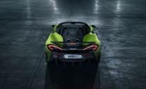 <p>While it is predictably heavier than the featherweight 600LT coupe, it will still be the lightest car in its class by a considerable margin.</p>