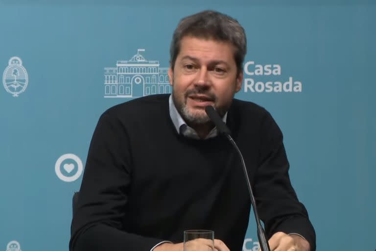 EN VIVO | Conferencia de prensa al término de la reunión de Gabinete : Matías Lammens