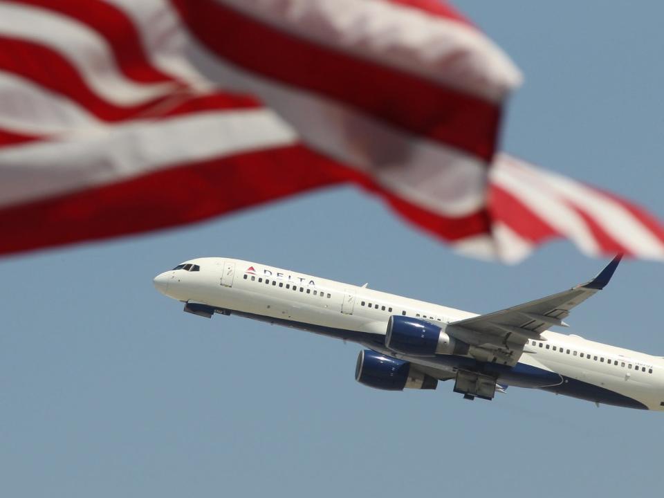 Delta Air Lines plane