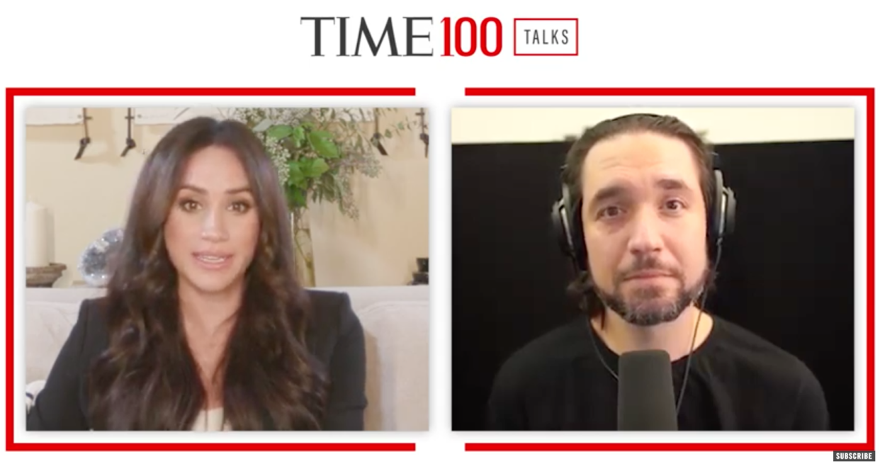 Meghan Markle and Alexis Ohanian discuss importance of diversity in technology (TIME / TIME100 Talks)