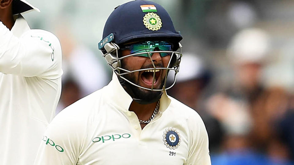 Rishabh Pant has come under fire from Sunil Gavaskar. Pic: Getty