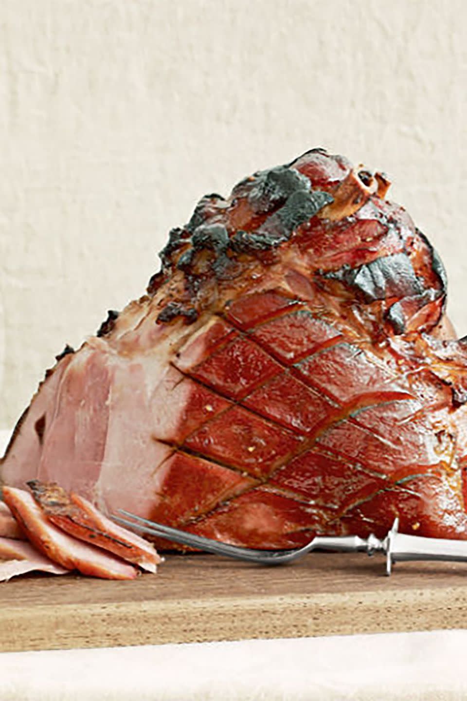 Sweet-and-Spicy Cola-Glazed Ham