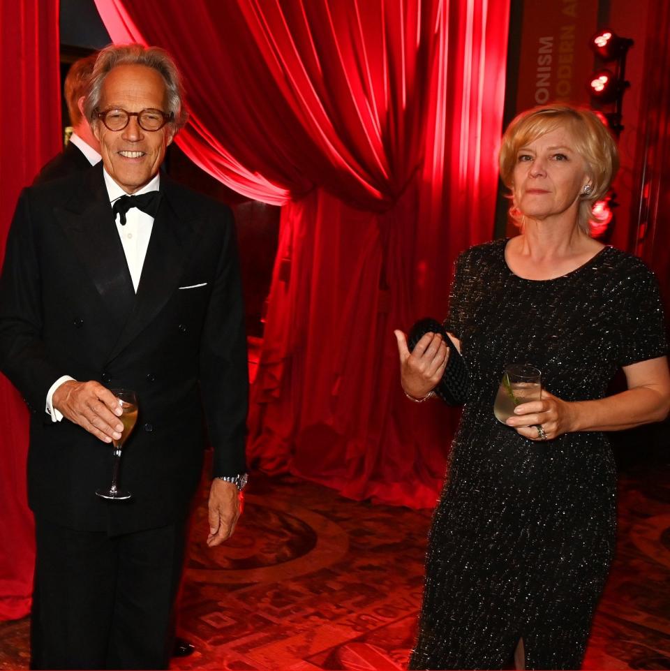 The Duke and his wife Janet Astor at the National Gallery summer party in London, June 2023