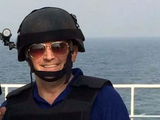 Perry Coppins, a maritime security officer, was carrying medication for a six-month journey at sea when he was arrested: Detained in Dubai