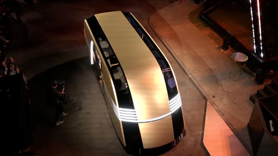 The Tesla Robovan EV (Source: Tesla)