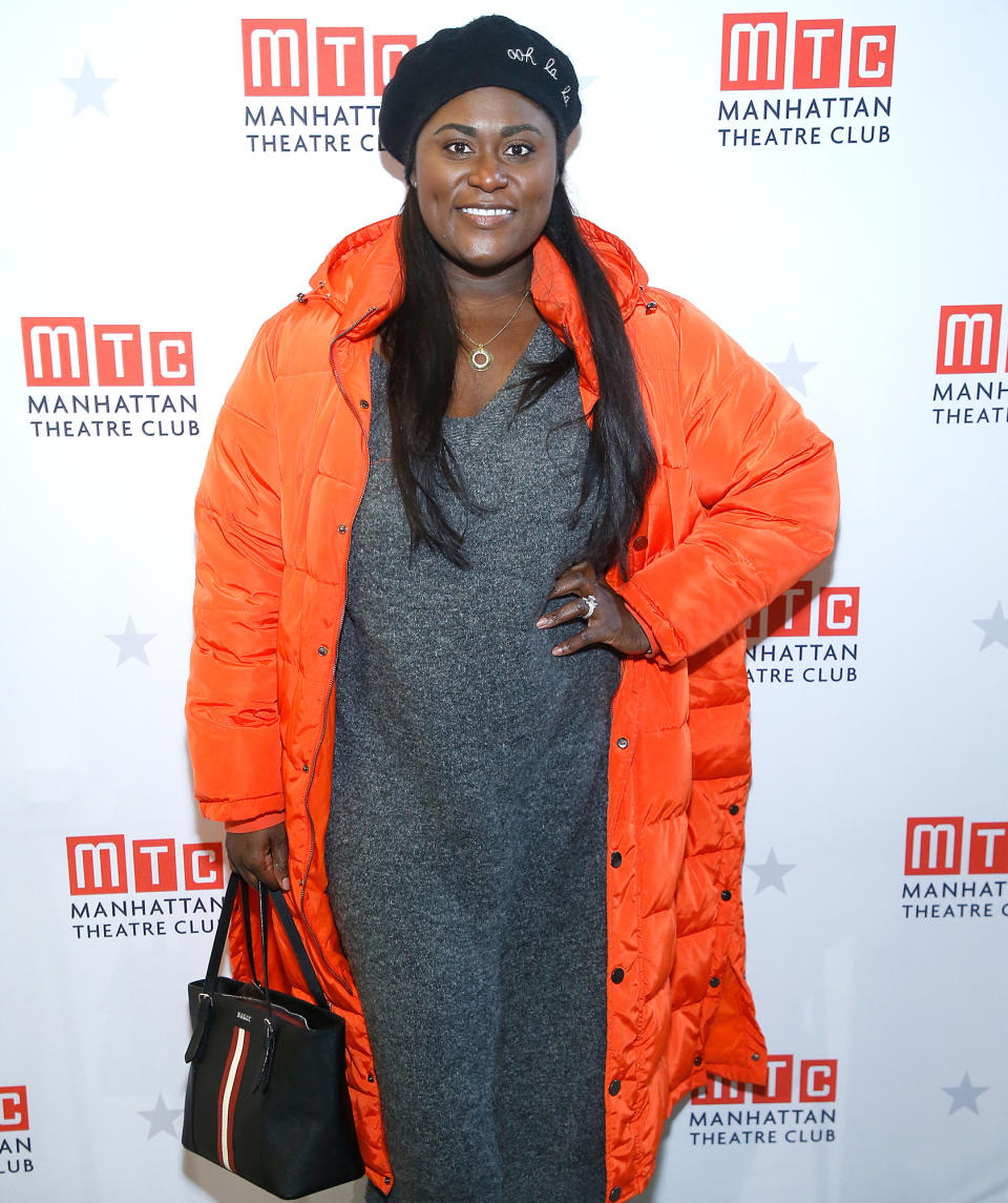 <p>Newlywed Danielle Brooks harkens back to her <em>Orange Is the New Black</em> days in a statement coat at the opening of <em>Skeleton Crew</em> at N.Y.C.'s Samuel J. Friedman Theatre on Jan. 26.</p>