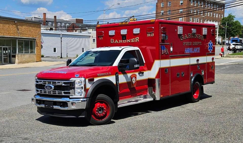 A new front-line ambulance will soon join the fleet of emergency vehicles at the Gardner Fire Department, according to officials.
