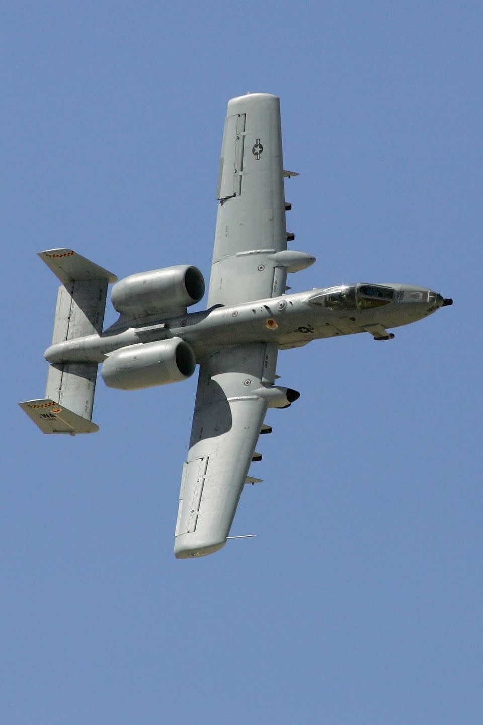 1. Fairchild Republic A-10 Thunderbolt II