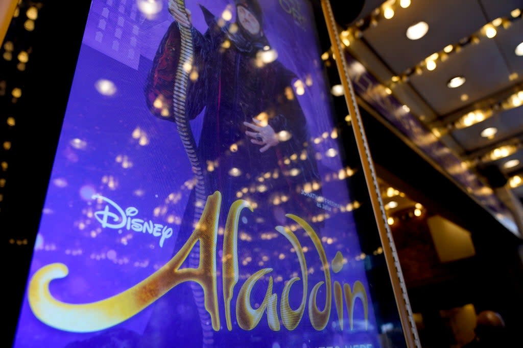 Virus Outbreak Theater Aladdin (Copyright 2021 The Associated Press. All rights reserved.)