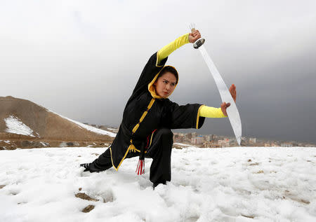 Afghan girls fight prejudice with martial arts