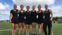 Brushing up with the best: Pro field hockey athletes lead players clinic