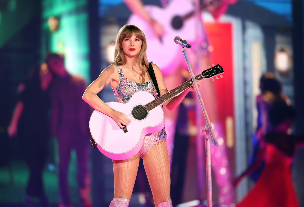 Many downtown Cincinnati hotels are sold out in anticipation of Taylor Swift's Eras Tour stop on June 30 and July 1.