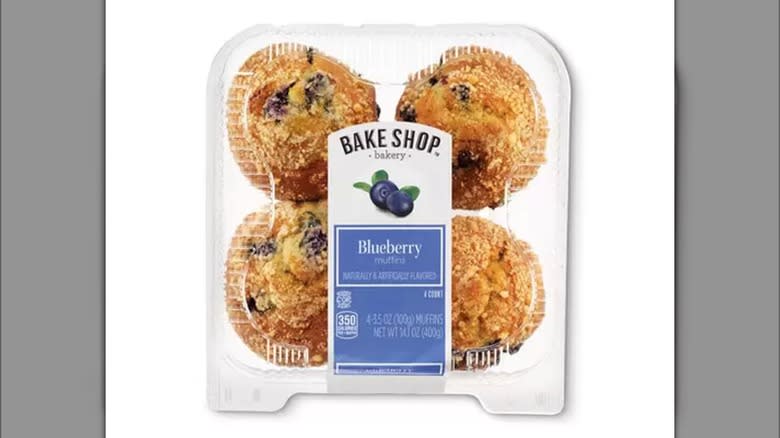 Aldi's blueberry muffins 