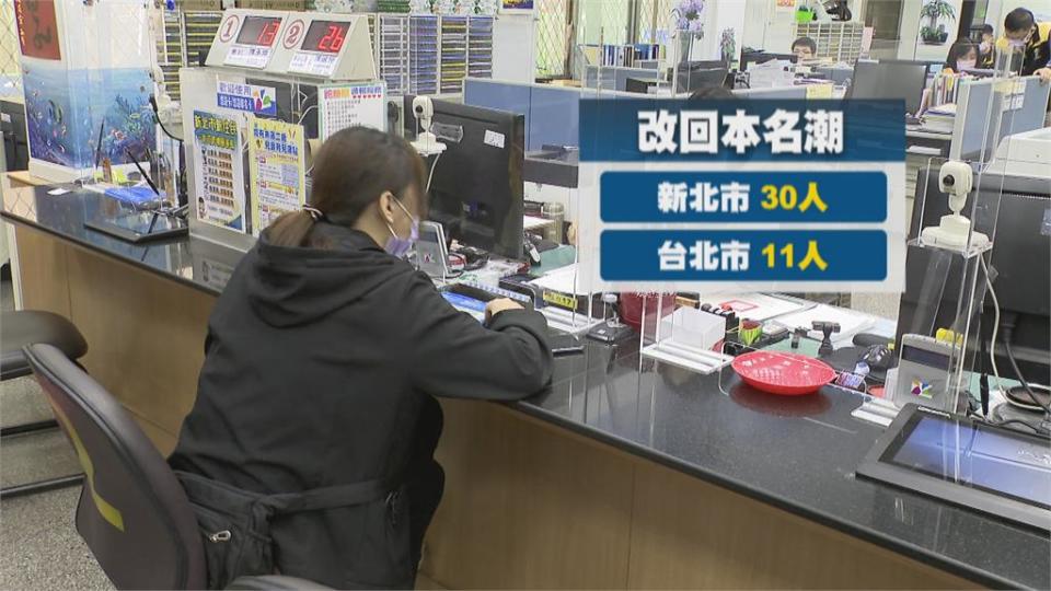 鮭魚們再掀改本名潮 立委籲規劃「冷靜期」