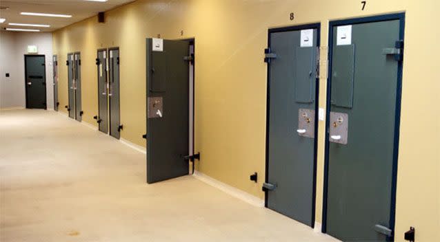 The cells inside Goulburn's Supermax prison. Photo: 7 News