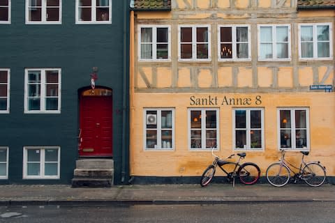 Happiness is a bike ride through Copenhagen, says Denmark - Credit: Getty