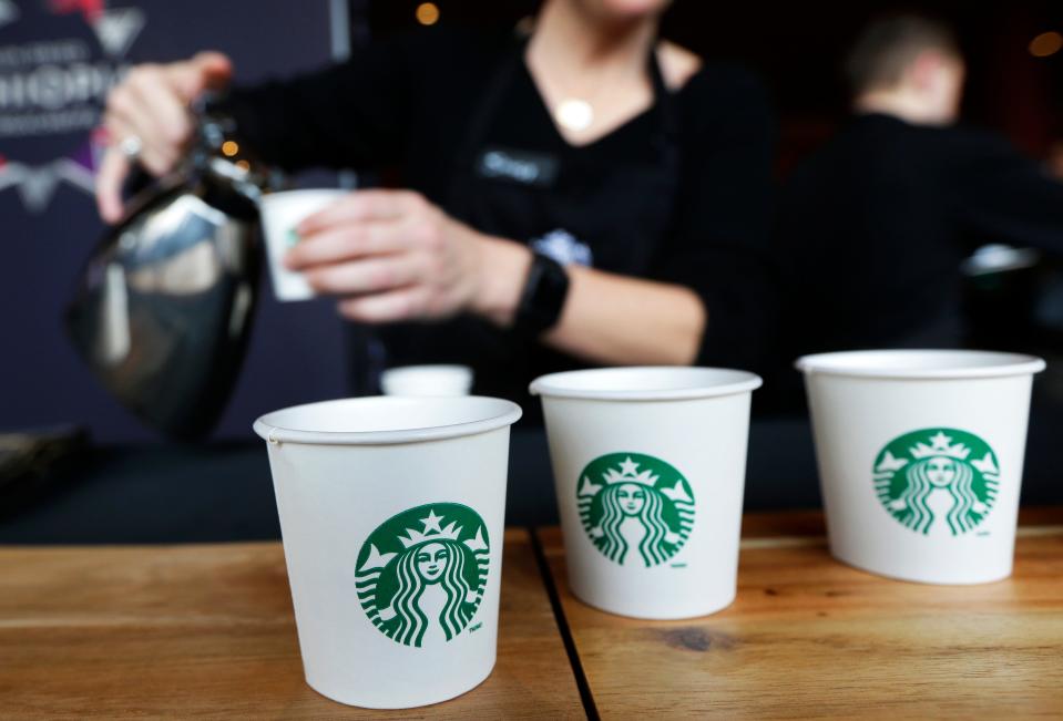 
Starbucks plans to start a delivery service.
