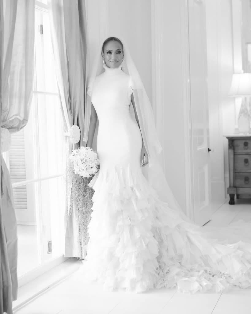 Jennifer Lopez, Vogue, Wedding