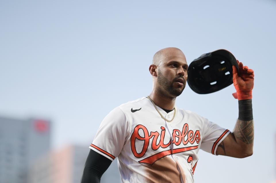 Aaron Hicks posted an .806 OPS in 65 games with the Orioles in 2023.