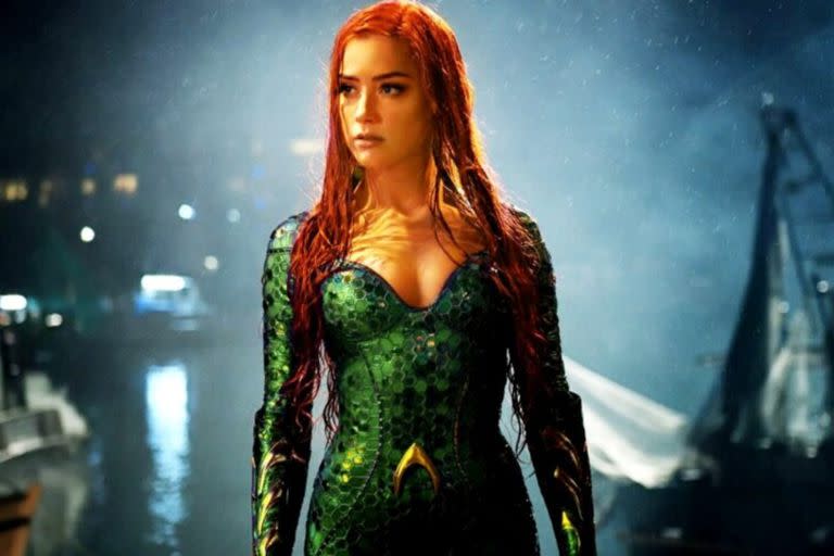 Amber aparecerá en la segunda entrega de Aquaman pero con menos minutos en pantalla (Captura video)