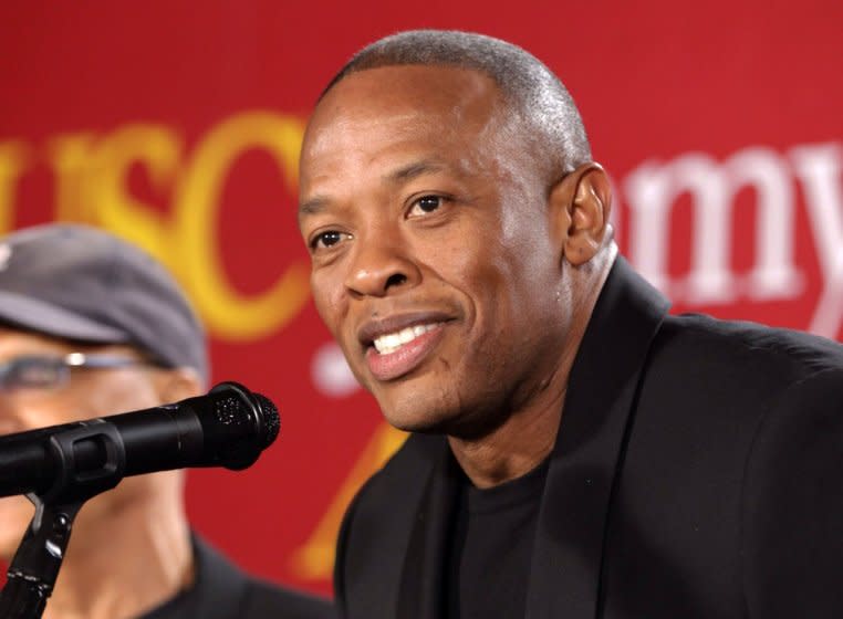 Dr. Dre will donate funds to build a new performing arts center in his hometown of Compton.