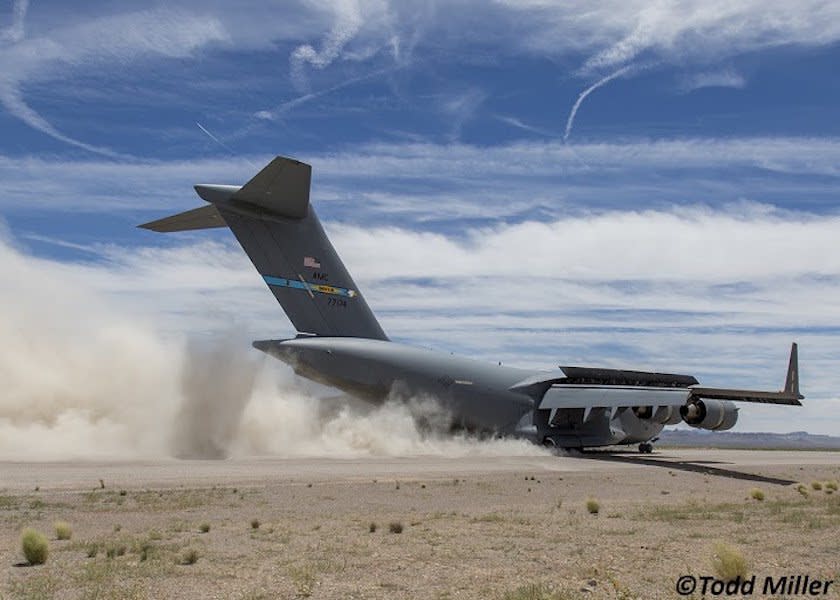 C 17A 436AW Lands 4