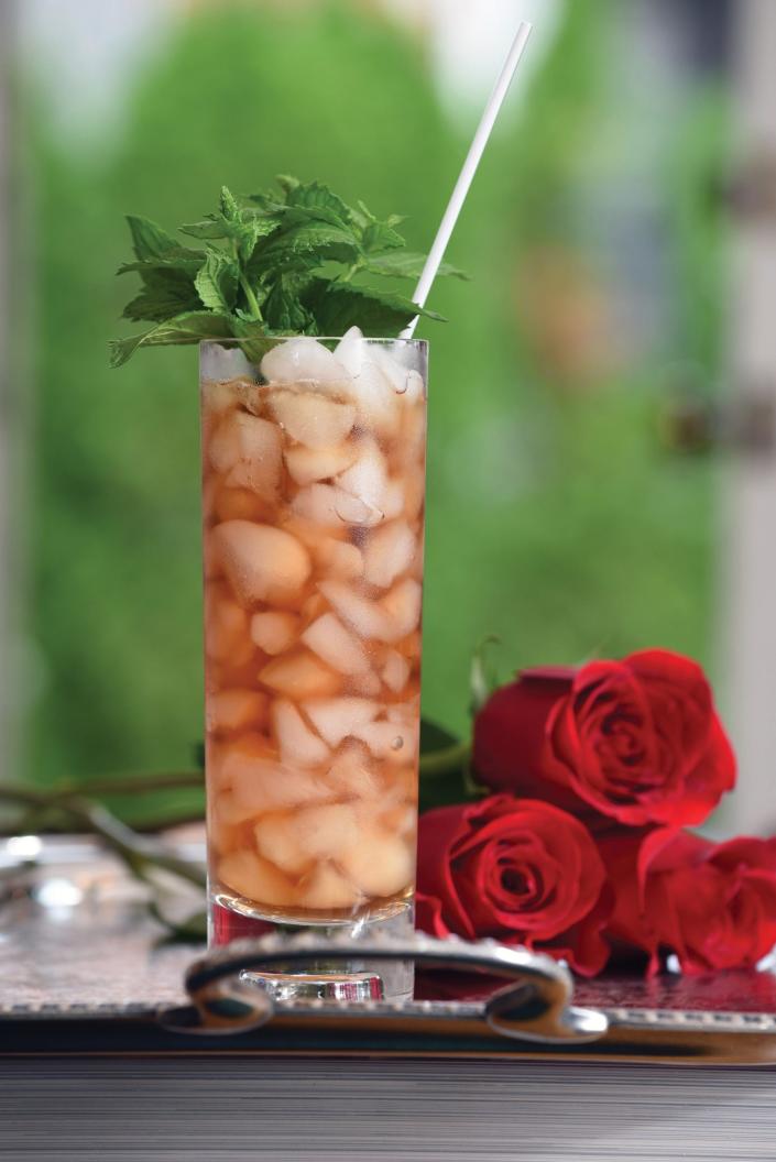 The traditional cocktail of the Kentucky Derby is the mint julep