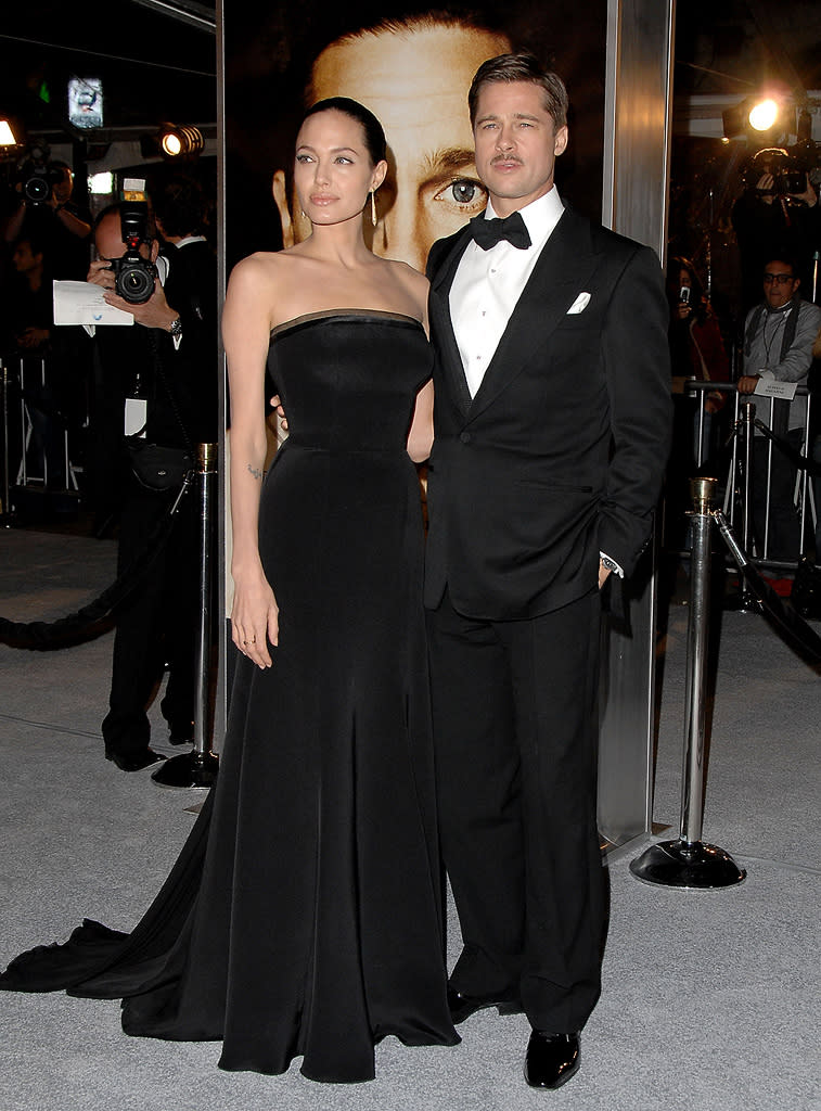 The Curious Case of Benjamin Button Premiere LA 2008 Angelina Jolie Brad Pitt