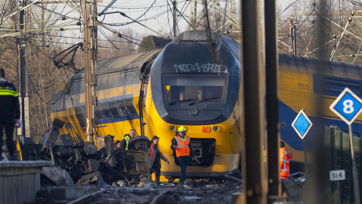 Deadly train derailment in the Netherlands injures dozens