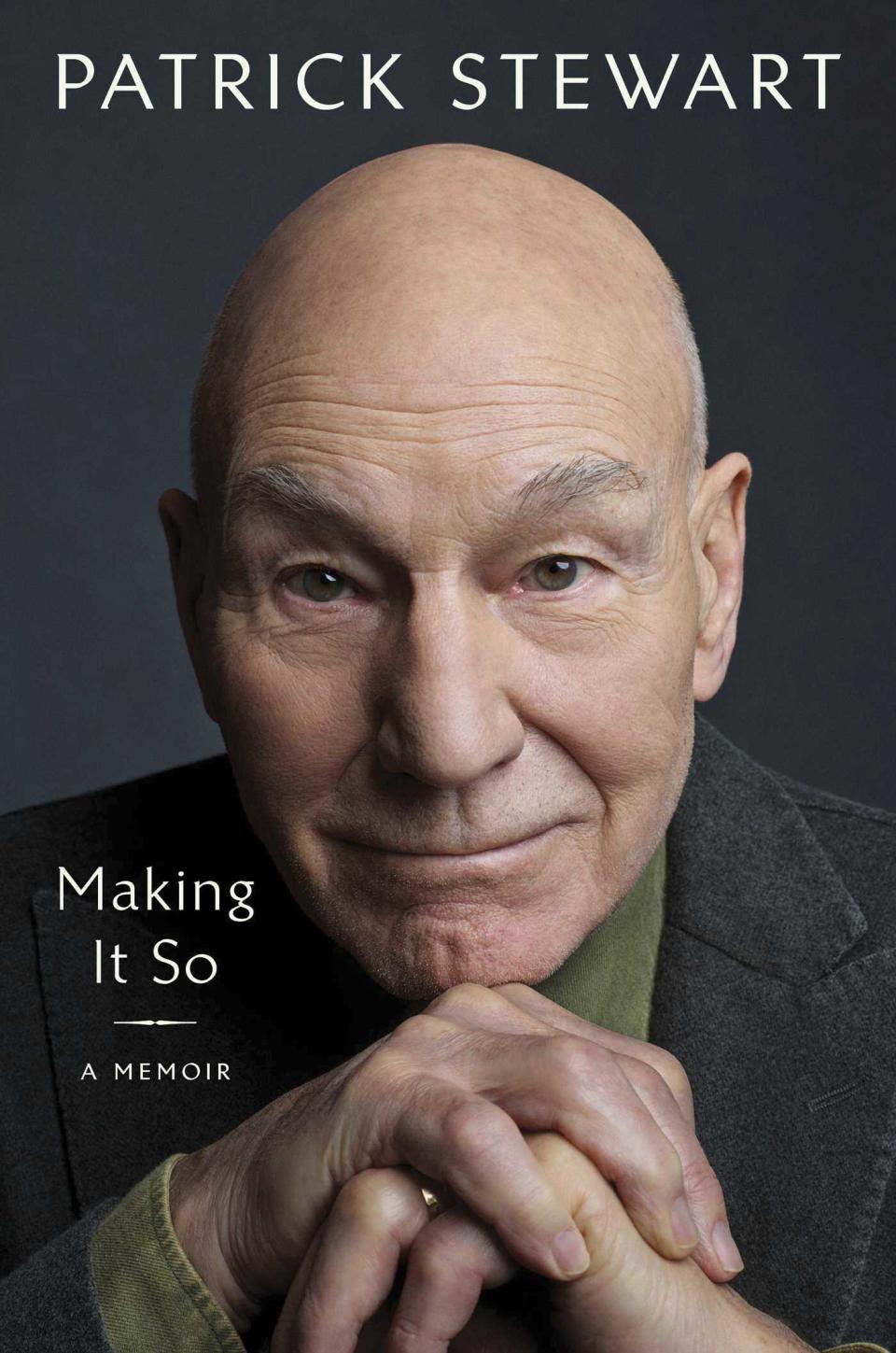 This cover image released by Gallery Books shows "Making It So" by Patrick Stewart. (Gallery Books via AP)