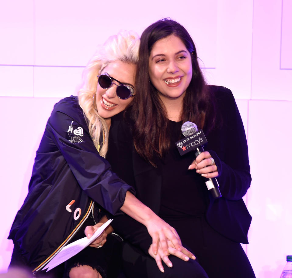 Lady Gaga and Natali Germanotta