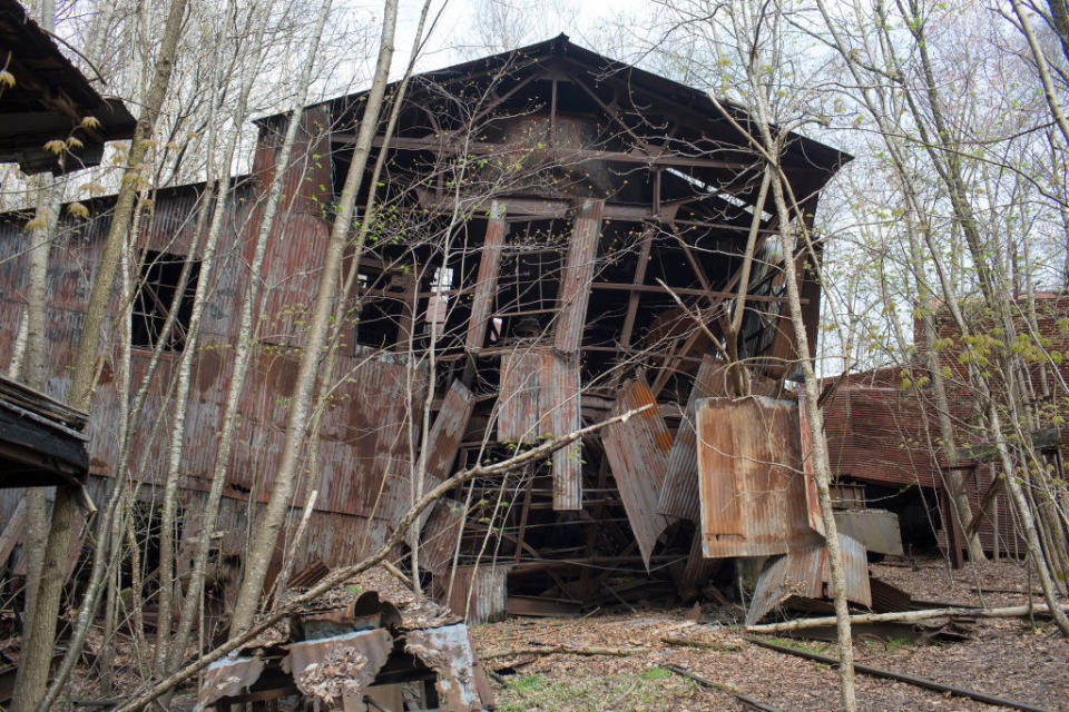 An abandoned home