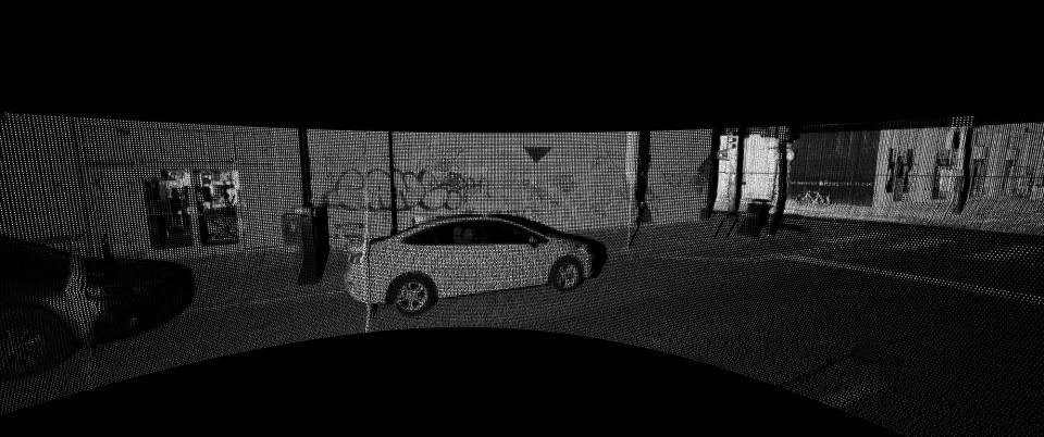 Argo Lidar point cloud