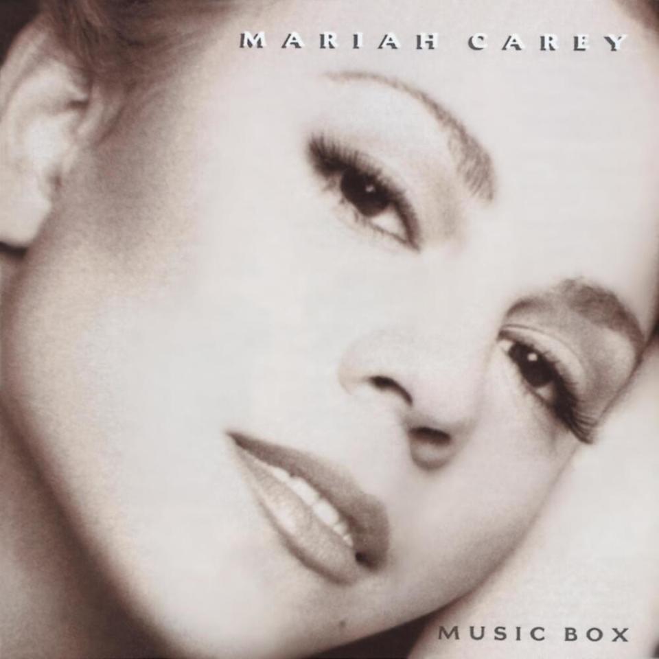 Mariah Carey Music Box artwork.