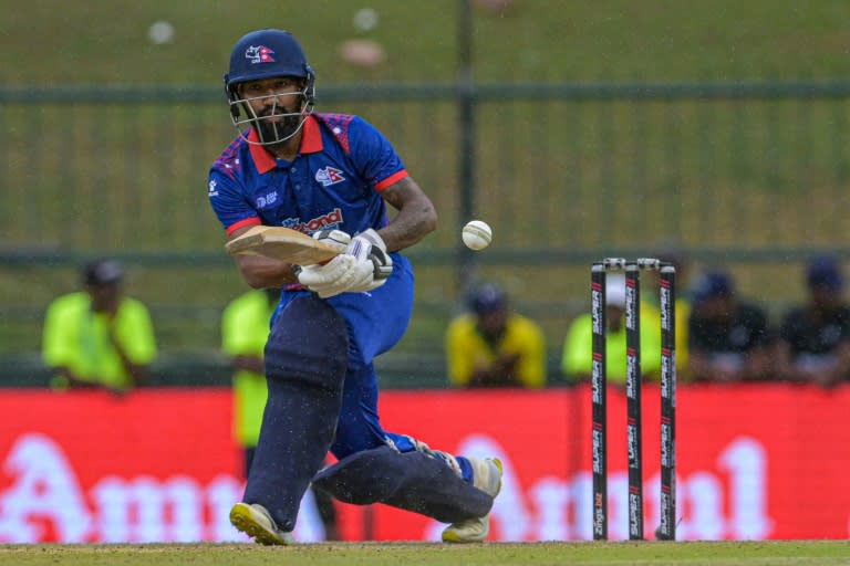 Master blaster: Nepal's Dipendra Singh Airee (Ishara S. KODIKARA)