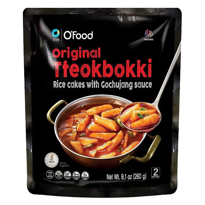 tteokbokki korean rice cakes