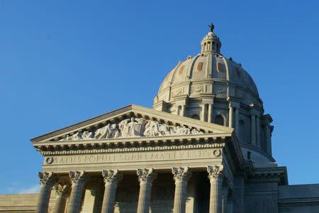 FILE PHOTO: The Missouri State House is pictured in Jefferson City, Missouri, U.S., August 5, 2004. REUTERS/Mike Segar/File Photo