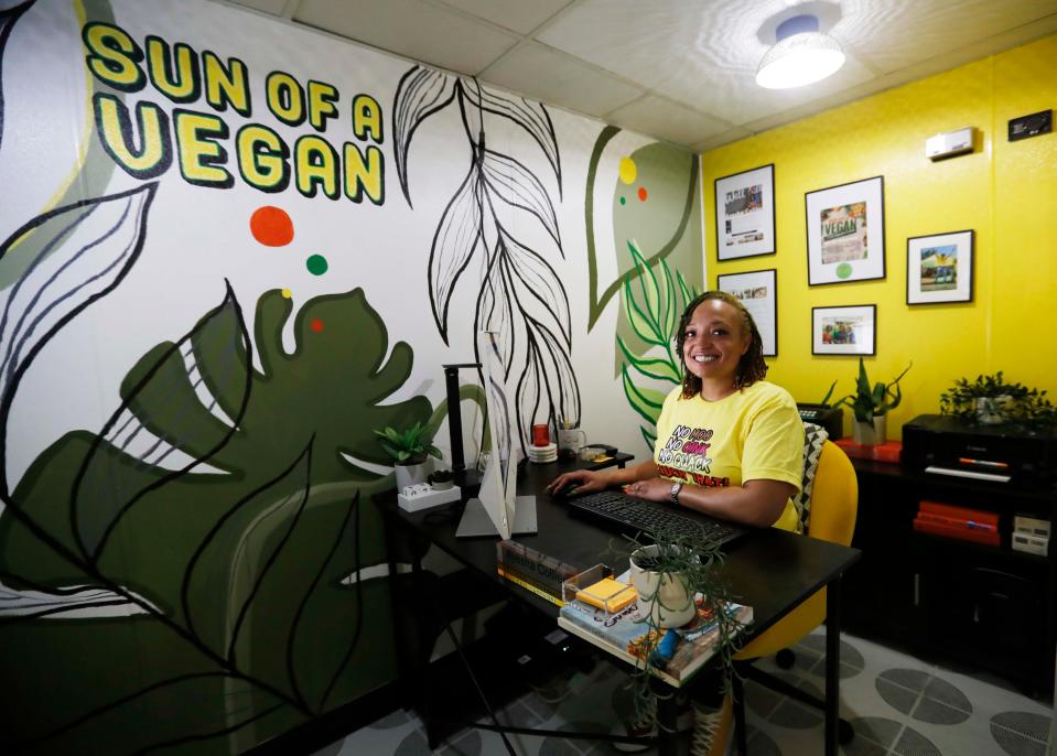 Ayesha Collier is the owner of Sun of a Vegan, which is located in the food court of Hickory Ridge Mall in Memphis.