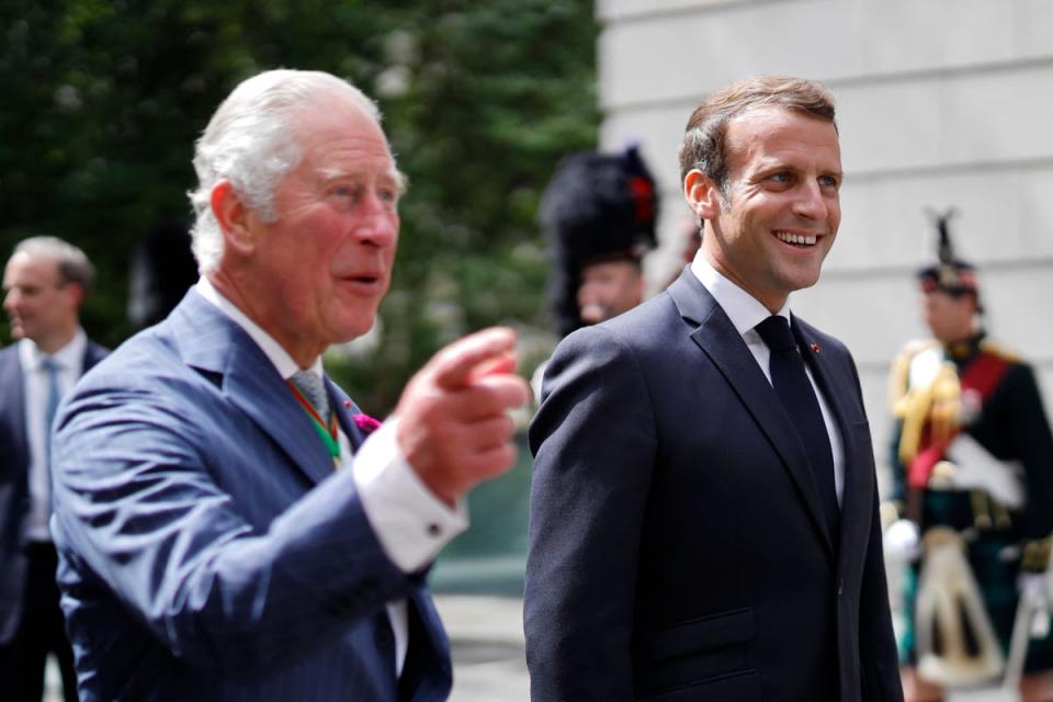 French President Emmanuel Macron will attend the Coronation (Tolga Akmen / Pool / AFP via Getty Images)