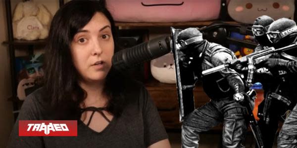 Policía irrumpe en la casa de streamer para arrestarla por una denuncia falsa