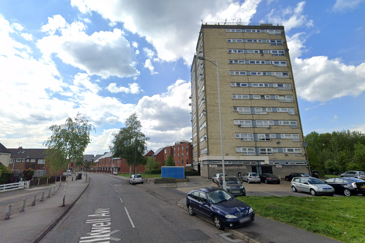 Fatal stabbing: Police officers were called to reports of a fight outside a residential building in Fullwell Avenue, Ilford: Google